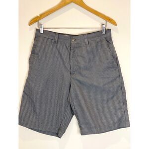 Callaway Men's Golf Shorts Checked Grip Waist Dress Shorts Size 32 (m25)